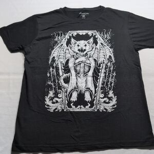 Vimpire Freaks Men's Black Graphic T-Shirt Size Medium NWOT